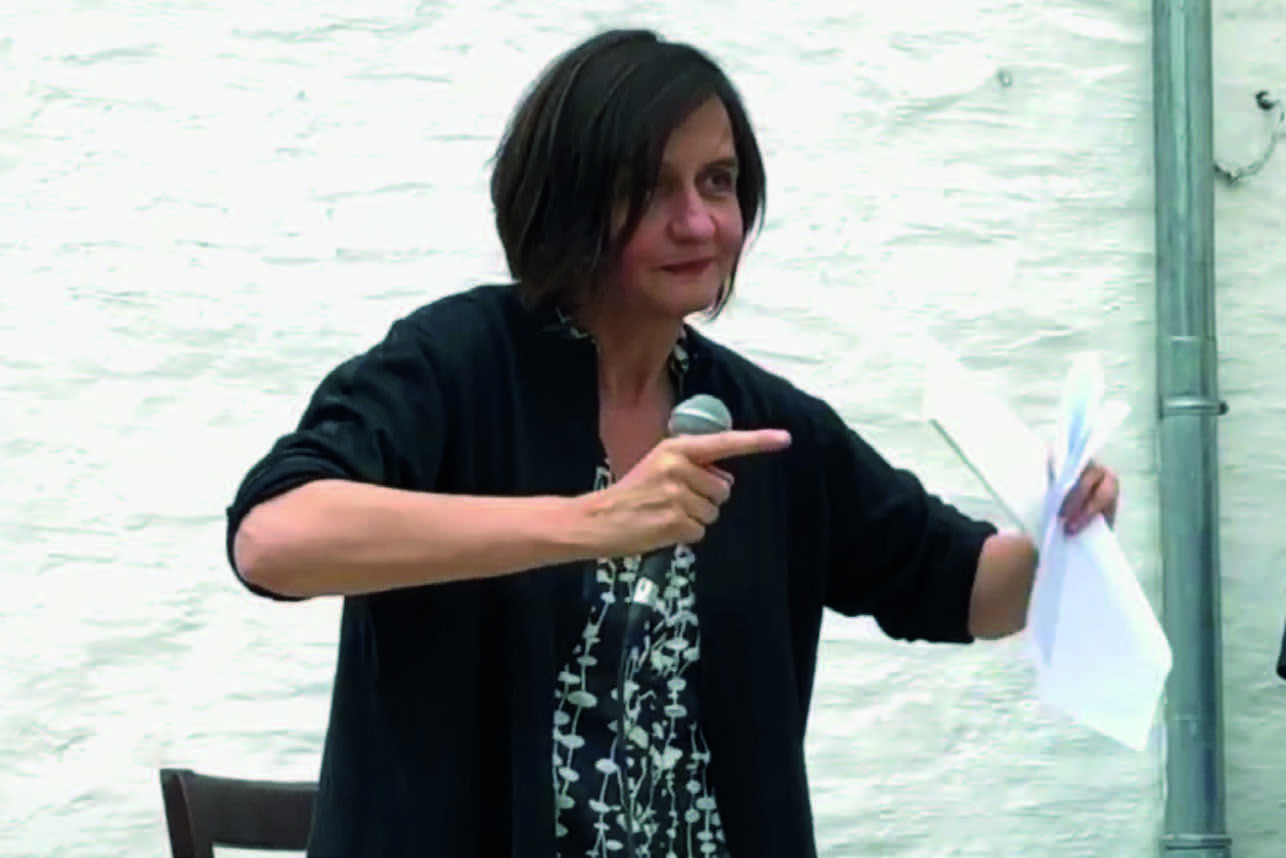 Laurence Veille © Laurence Vielle et Didier Laloy Tribal Souk