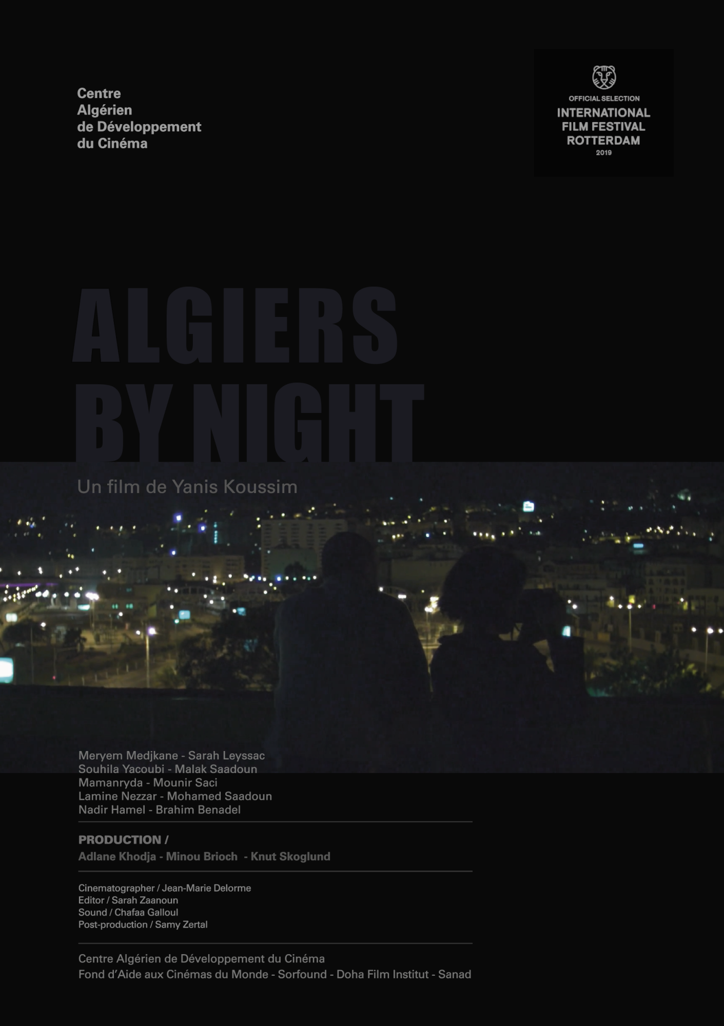 Affiche *Alger By Night* de Yanis Koussim