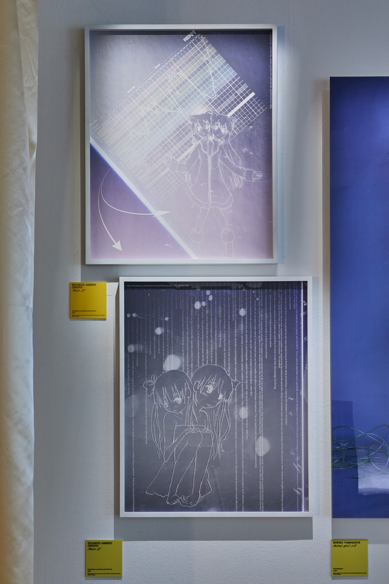 Oeuvres de la collection privée Lime, Thierry Tilquin Bruxelles / Photo © Jean Christophe Lett