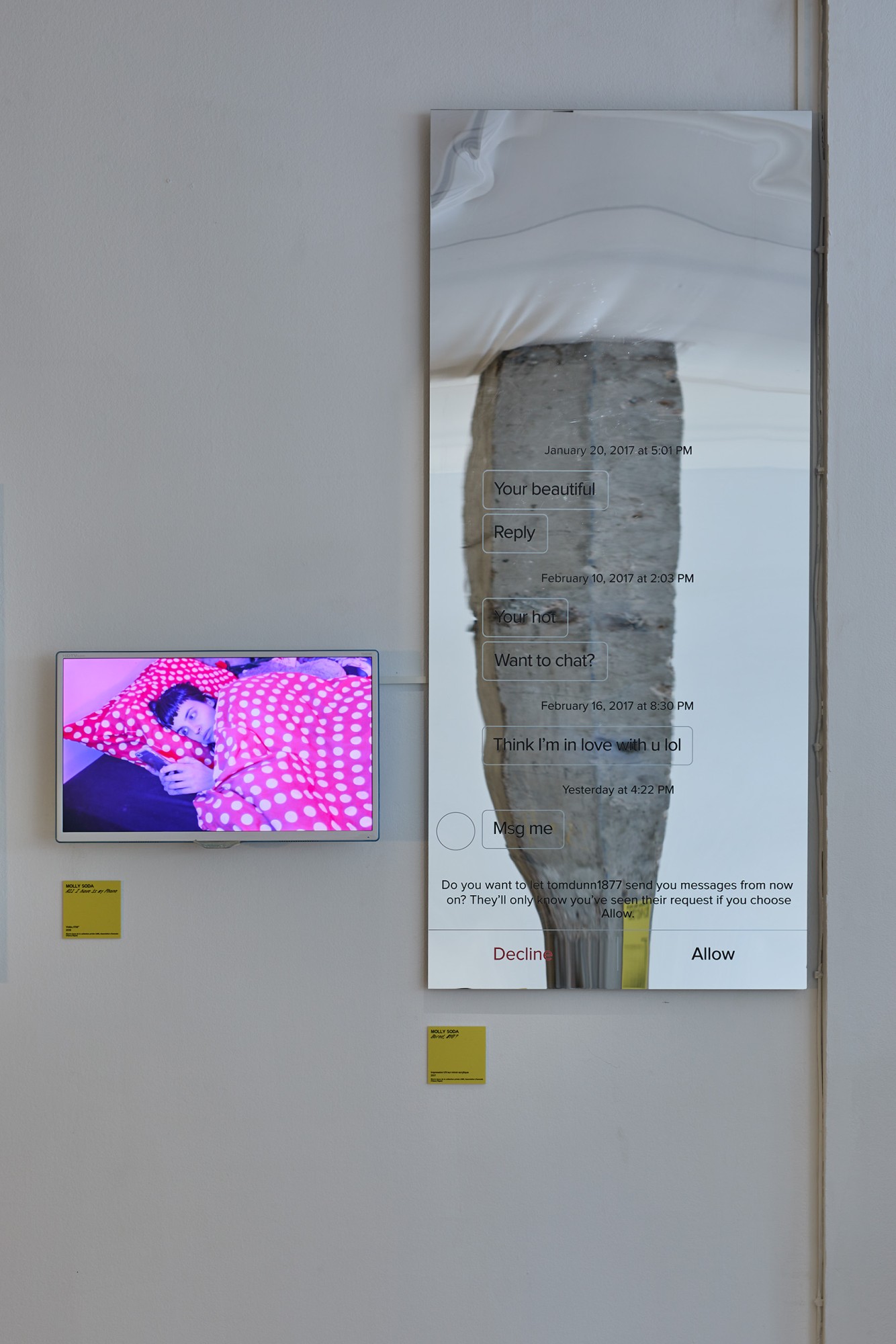 Oeuvres de la collection privée Lime, Thierry Tilquin Bruxelles / Photo © Jean Christophe Lett