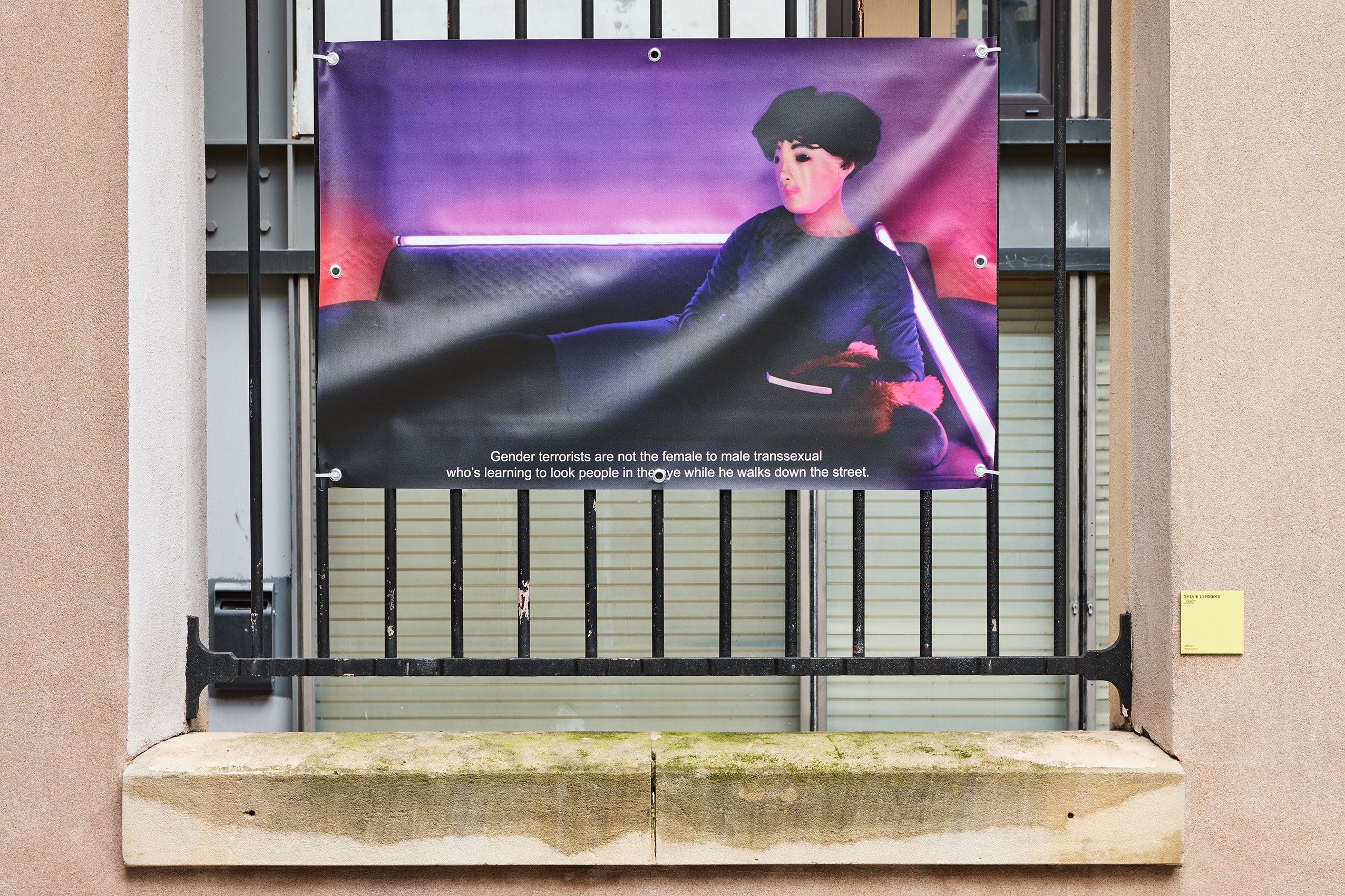 Sylvie Lehmers, Portrait de l'artiste / Photo © Jean Christophe Lett