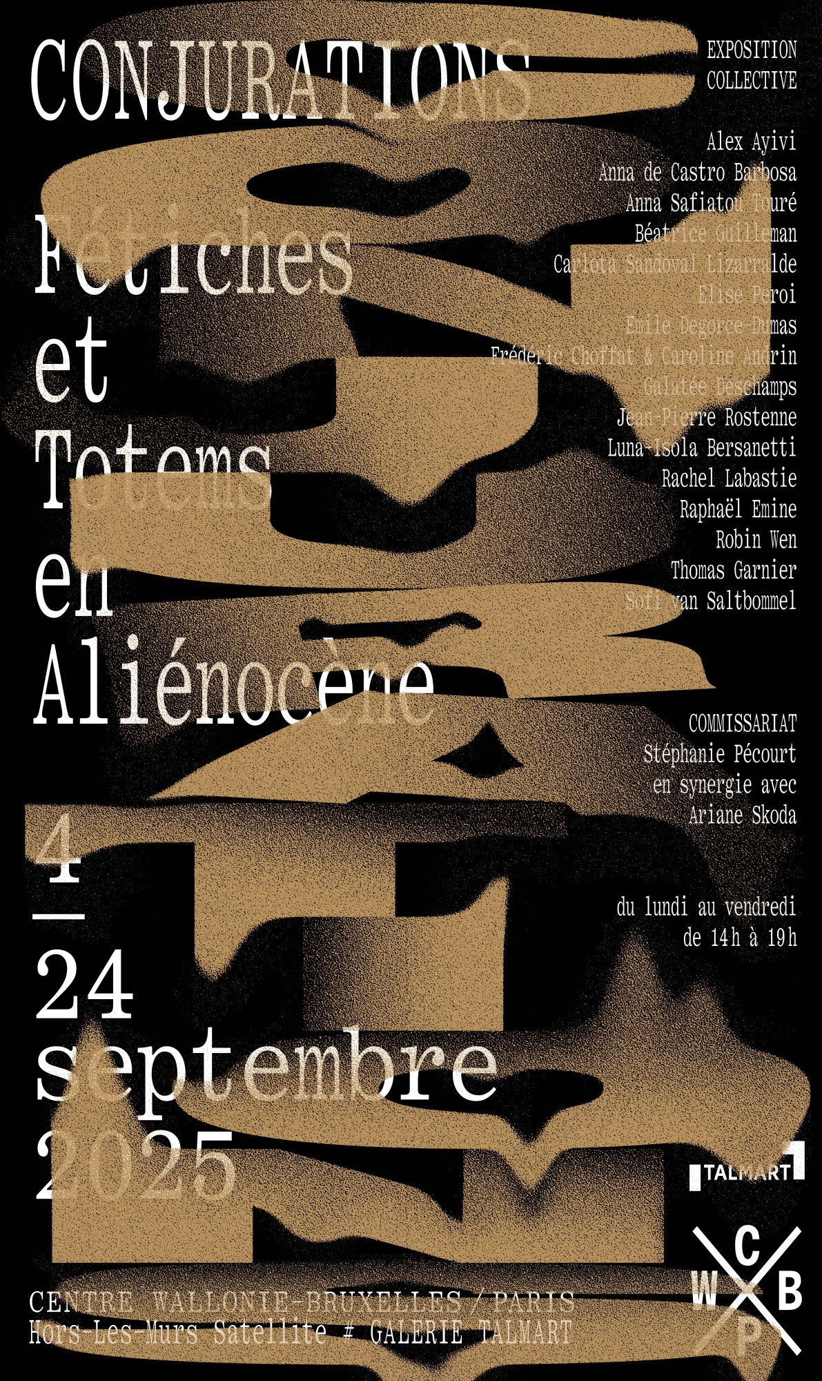 « CONJURATIONS_Fétiches & Totems en Aliénocène »