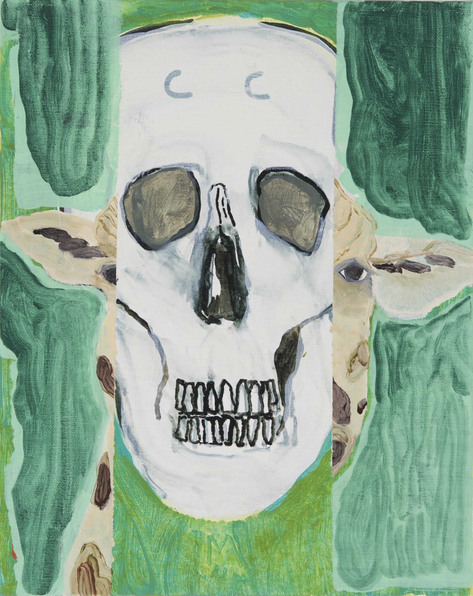 Côte à côte - Hunimalité, HT, 46x37 cm © Bernard Gaube