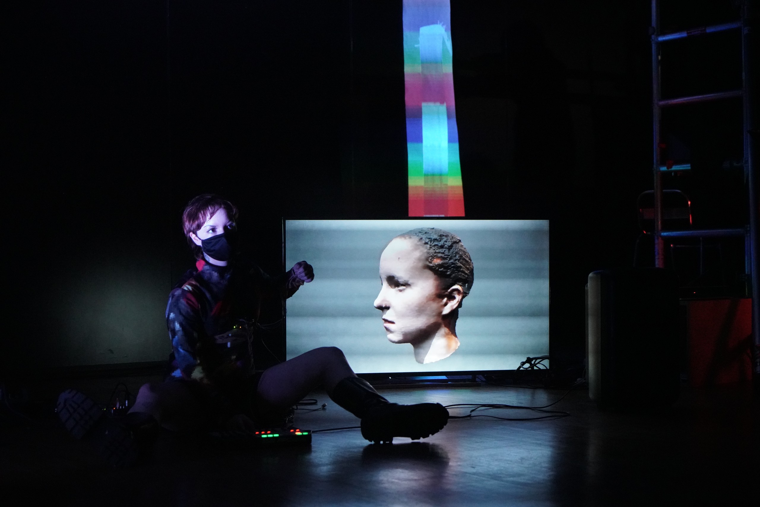 Marion Lissarrague, So much more than you can possibly imagine', performance, 8 min, 2021  © Agnès Villette