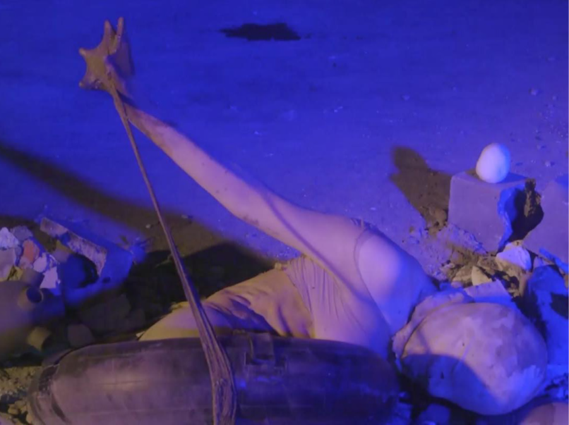 Lola Barret, image du film *La nacre des ruines* (Brasserie Atlas 2022)