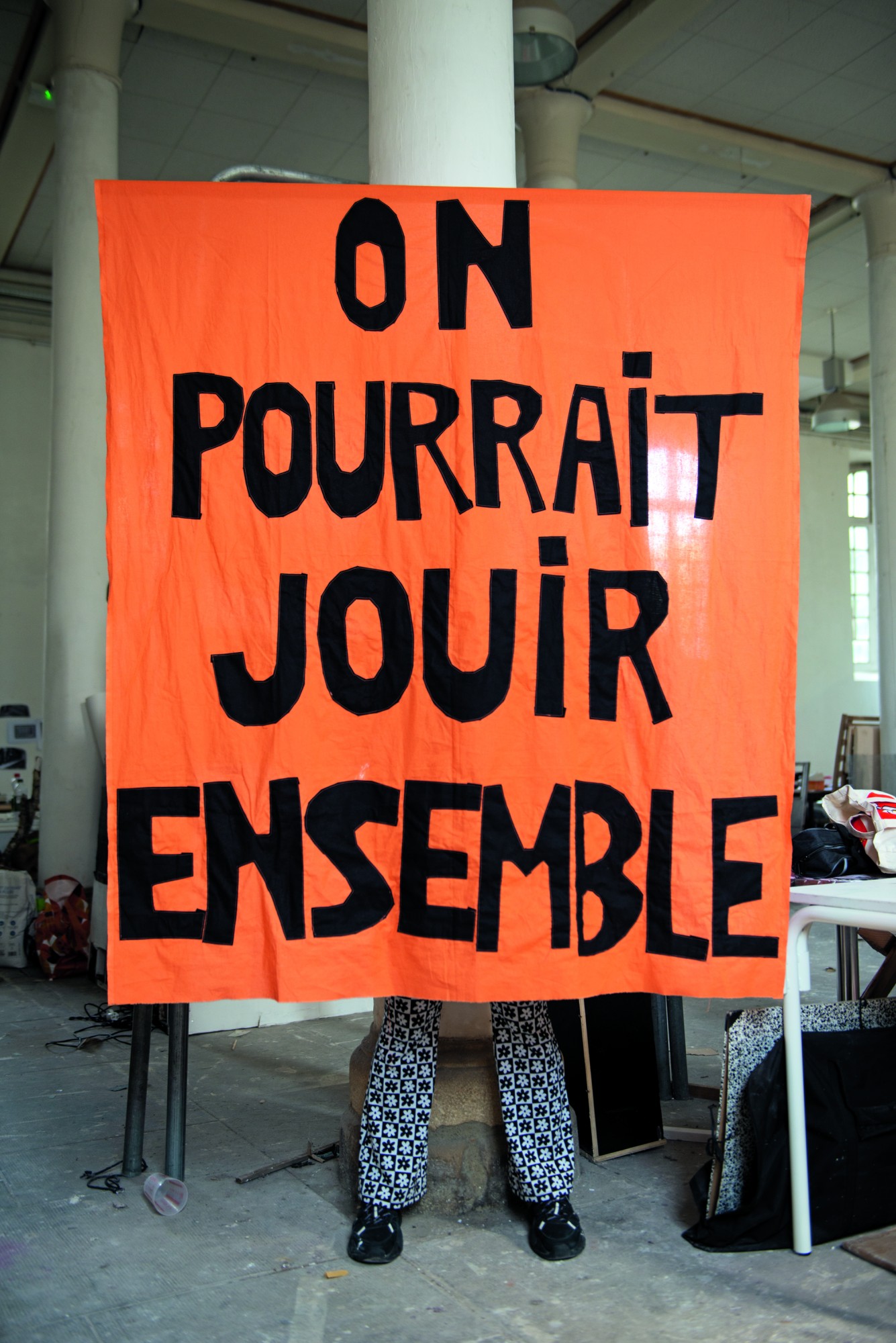 Céline Ahond, On pourrait jouir ensemble, Bourges, 2023, © photo Céline Ahond / Jin Haofan