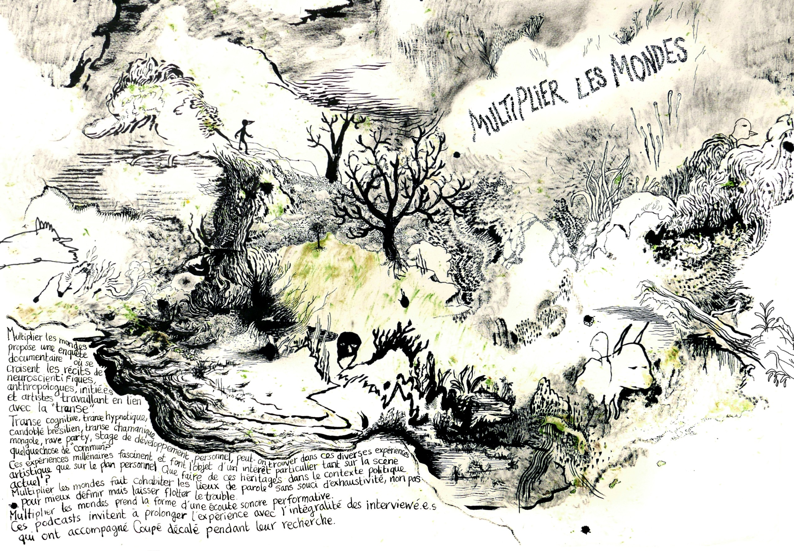 Multiplier les mondes, festival interférences au CWB Paris création sonore