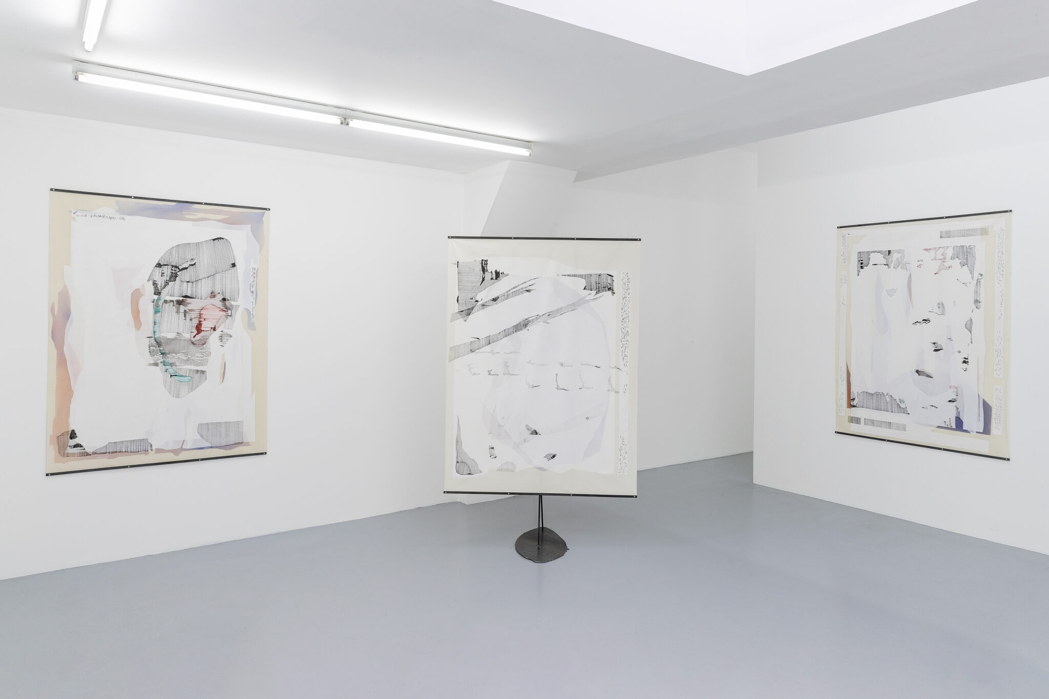 Amélie Bouvier, *Serapis* - Vue de l'installation chez Harlan Levey Photo credit : Adriaan_Hauwaert