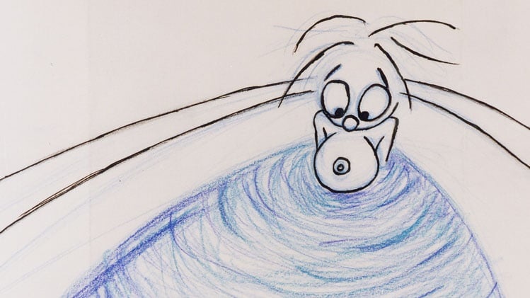 *Sortie de bain* (1994, 4’) Florence Henrard / La Cambre - animation