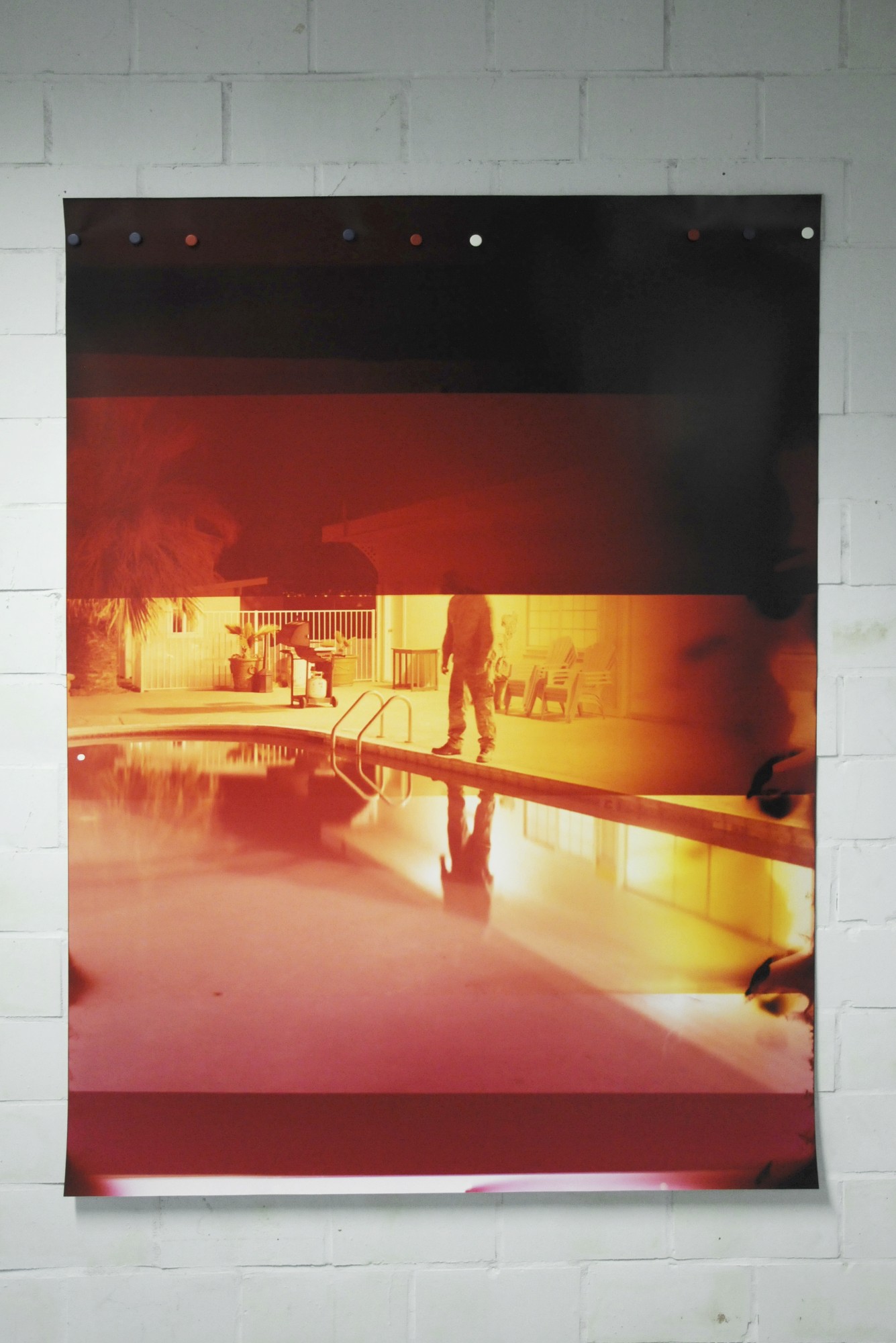 Sébastien Reuzé, Colorblind Sands, 2015, tirage chromogénique, tirage analogique, 127 x 165 cm, 1/1 (2015) © Isabelle Arthuis