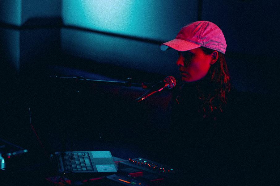 Cucina Povera aka Maria Rossi en concert live DJ set pour l'ouverture du Nova_XX du CWB Paris à Lafayette Anticipation