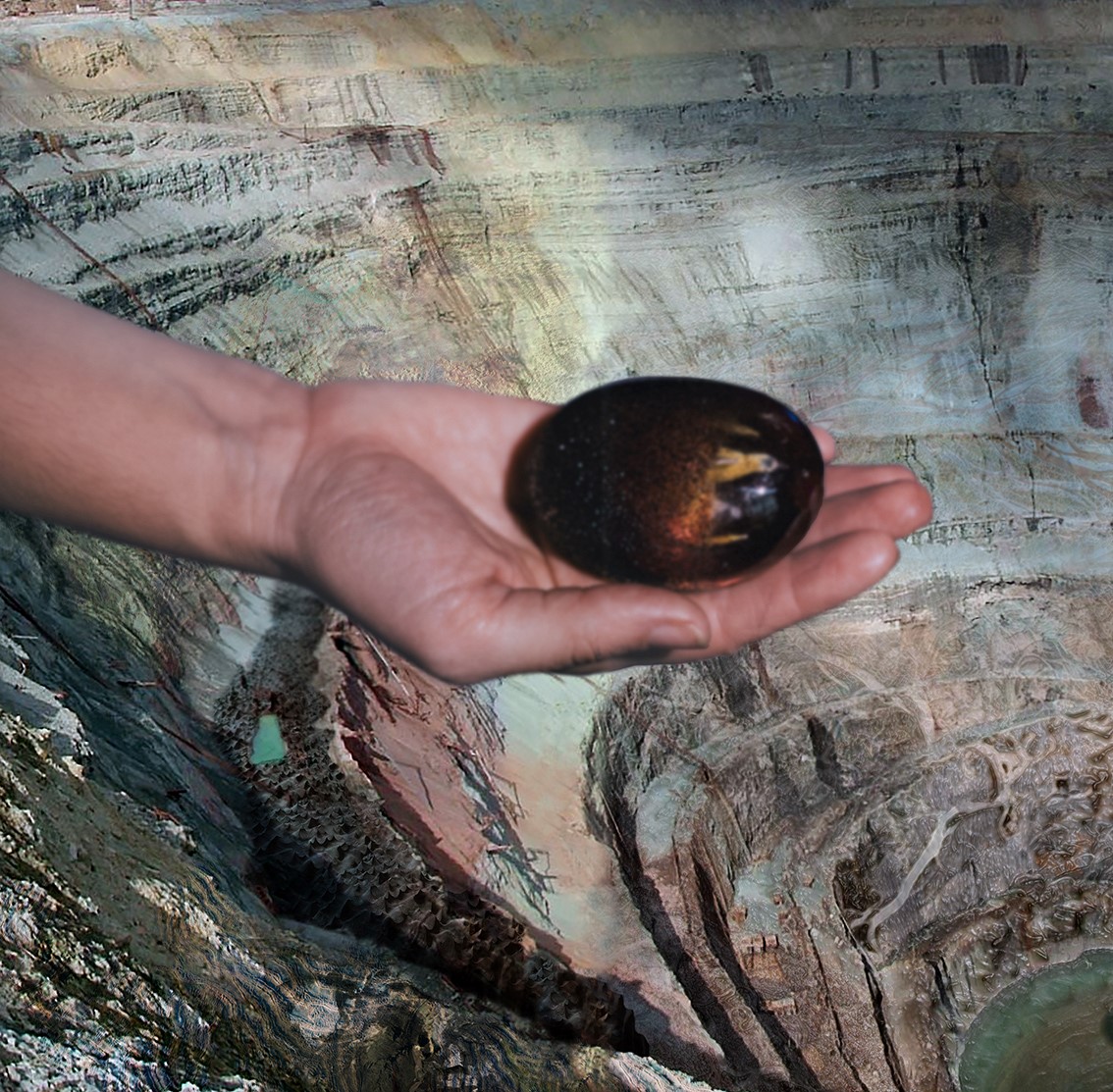 Naïmé Perrette expose *Vie en creux*, 2023