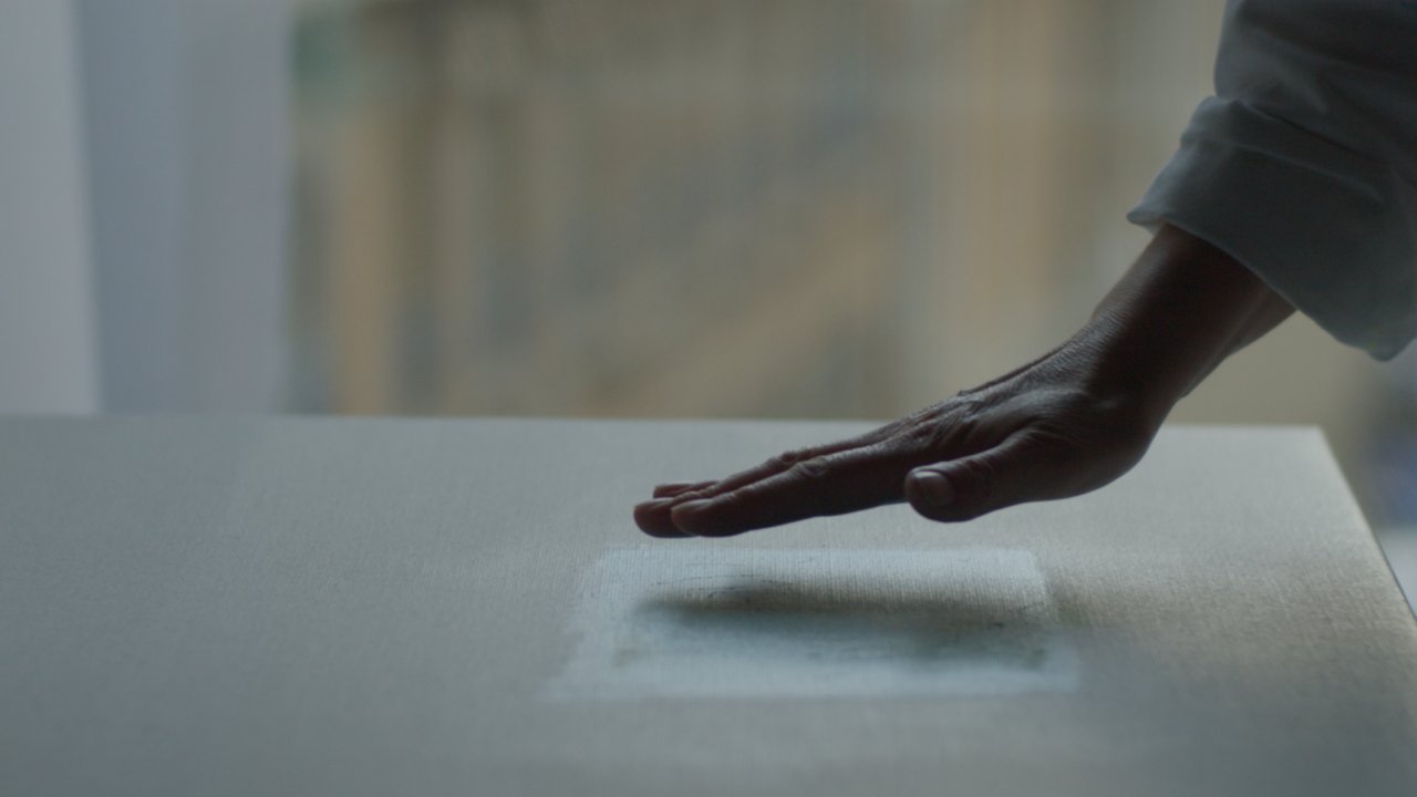 Béatrice Balcou, Trois jours passés avec 0,0365 m² de Regendag (1964) de Jef Verheyen, 2025, Vidéo HD, 69 h 51 min