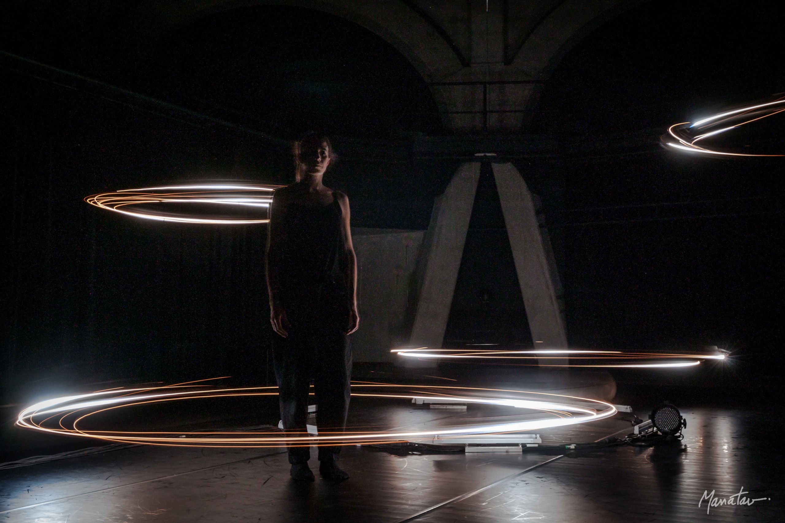 Wendy Cornu Lucien Gaudion, performance Mers imaginaires ©NH aka Manatav