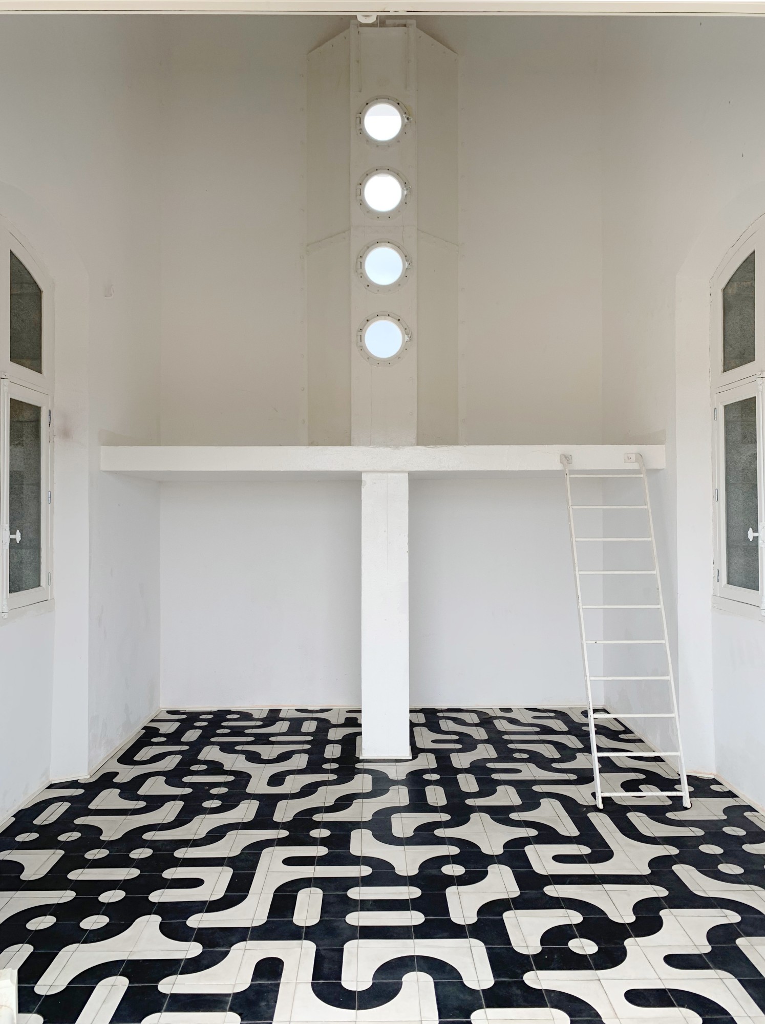 Erwan Mahéo, La Sirène; vue intérieure; photo Isabelle Arthuis