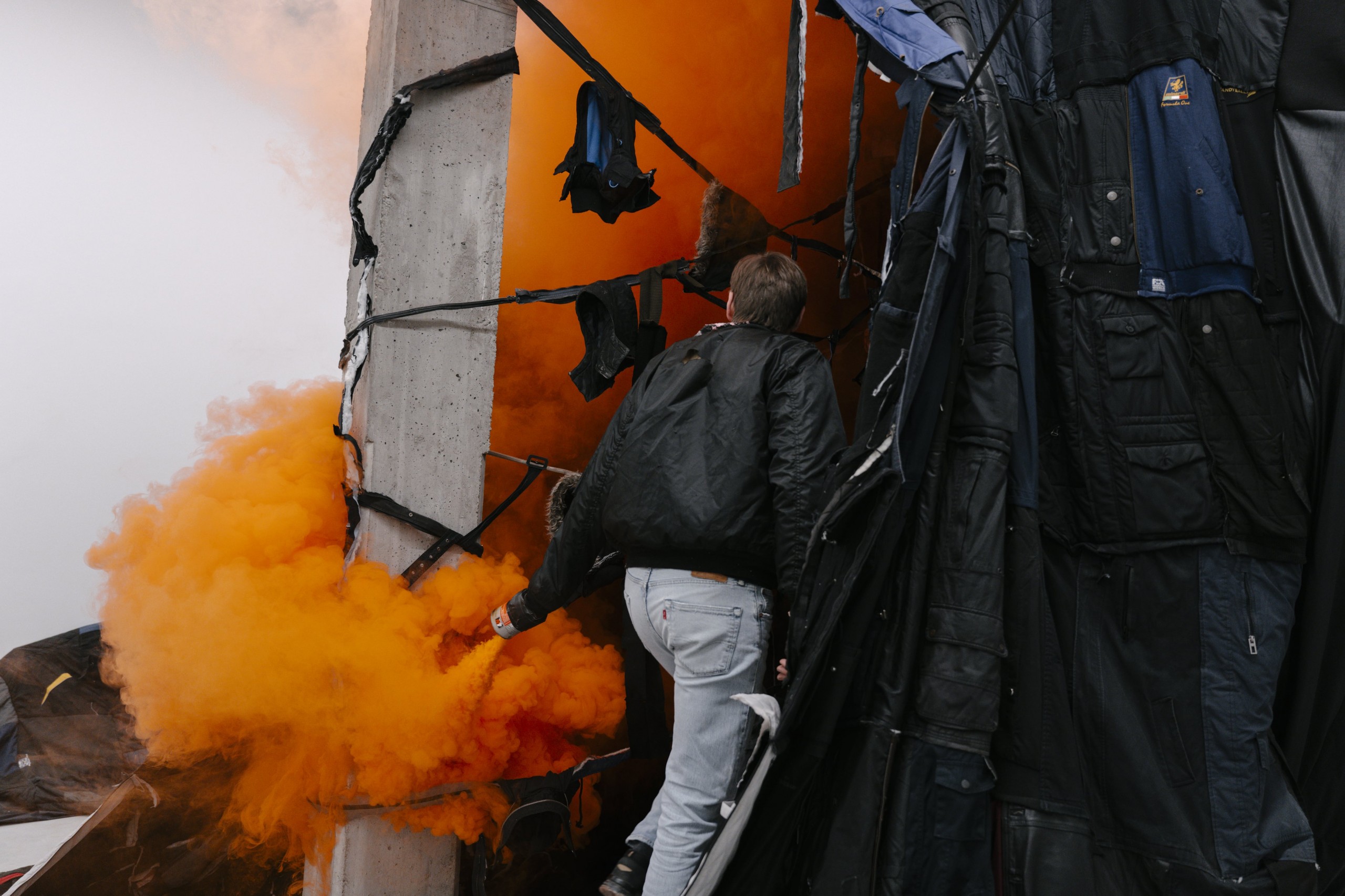 Performance The group - Marcin Dudek au CWB pour la NUIT BLANCHE