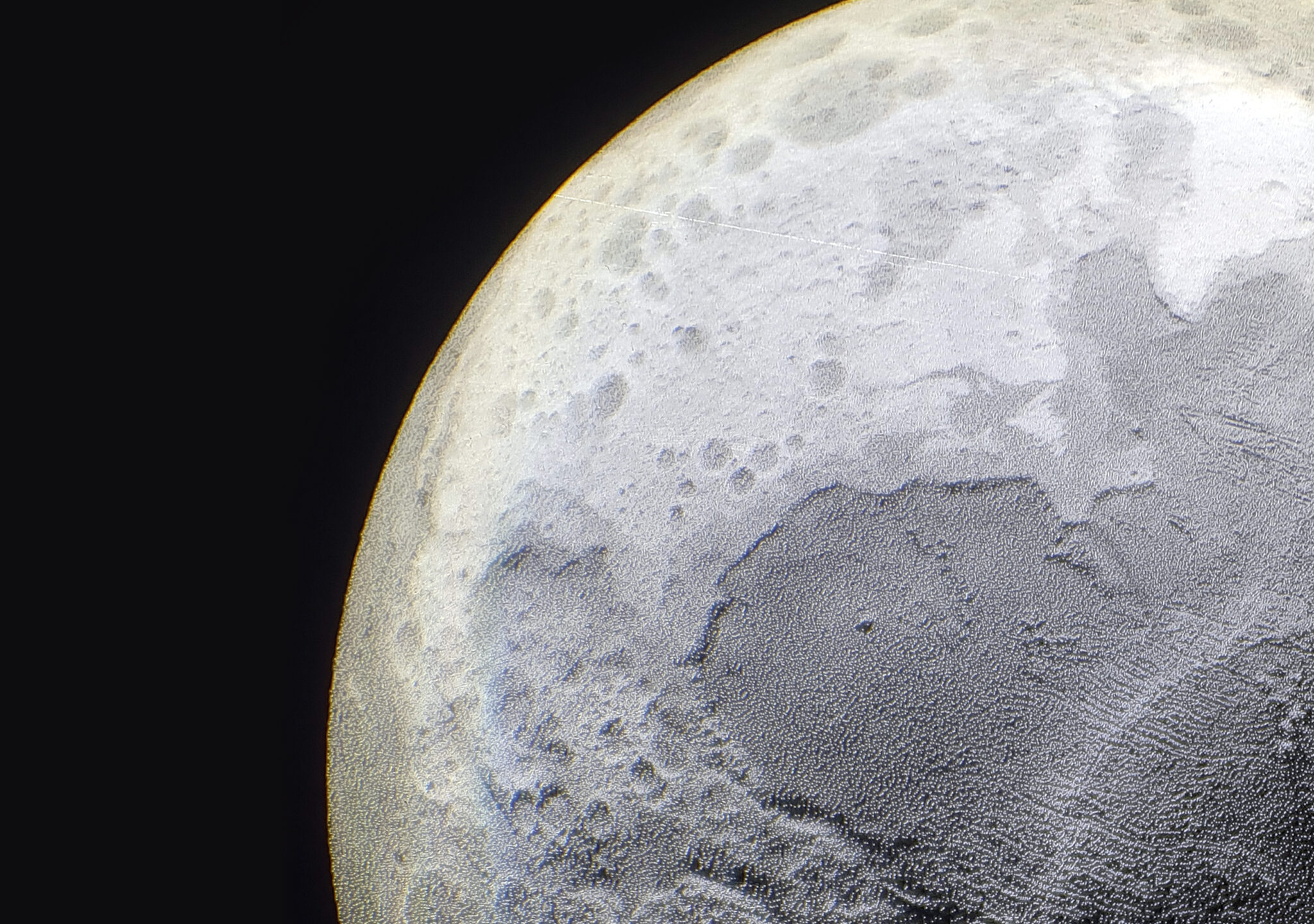 View from the Moon – Joanie Lemercier – 2020 – ©Juliette Bibasse