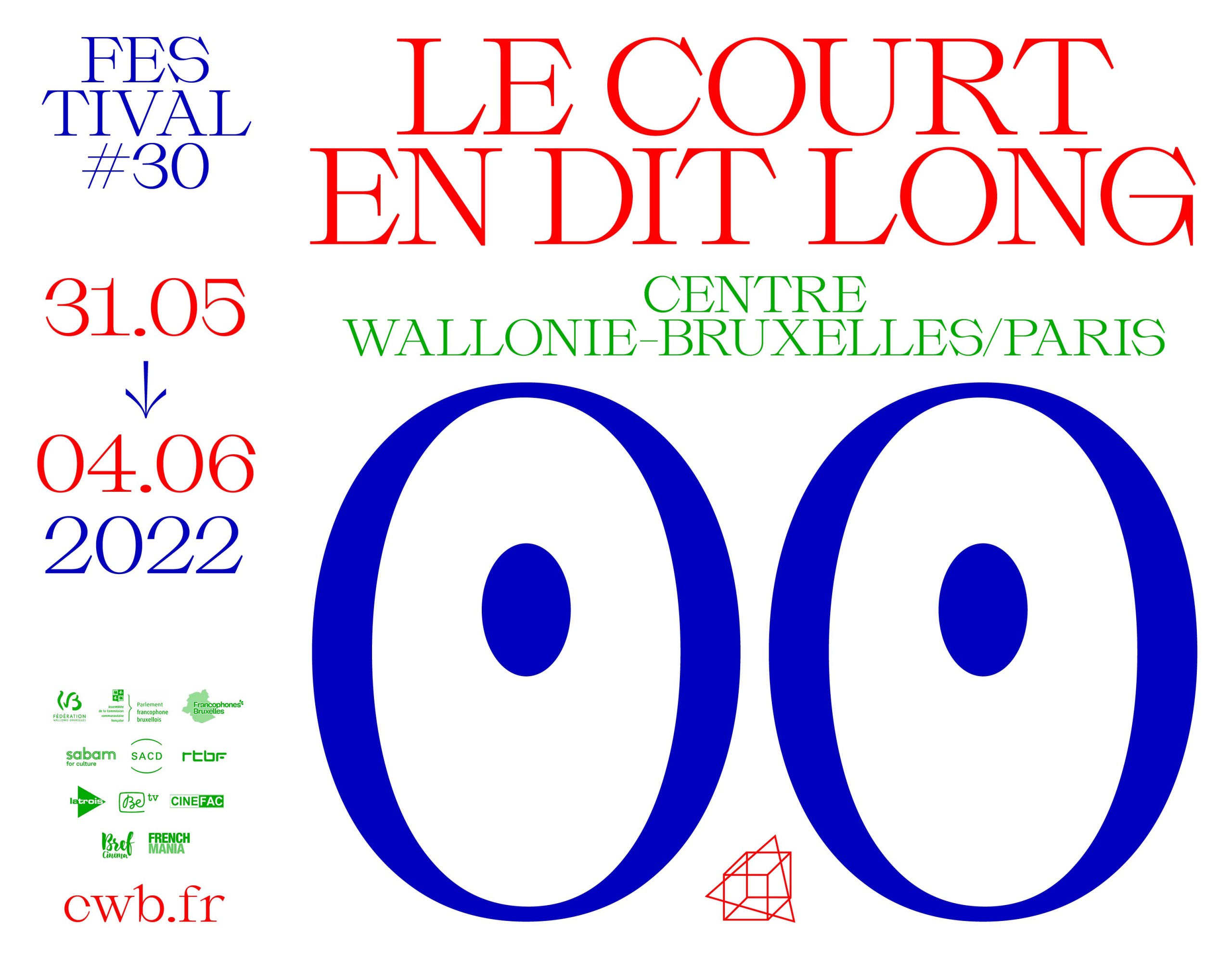 Affiche 2022 Festival le Court en dit long #30